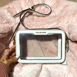 Michael Kors Clear Ginny Crossbody